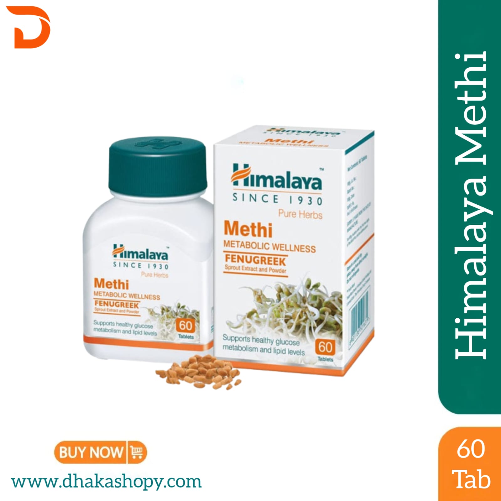 Himalaya Methi 60ps Tablets