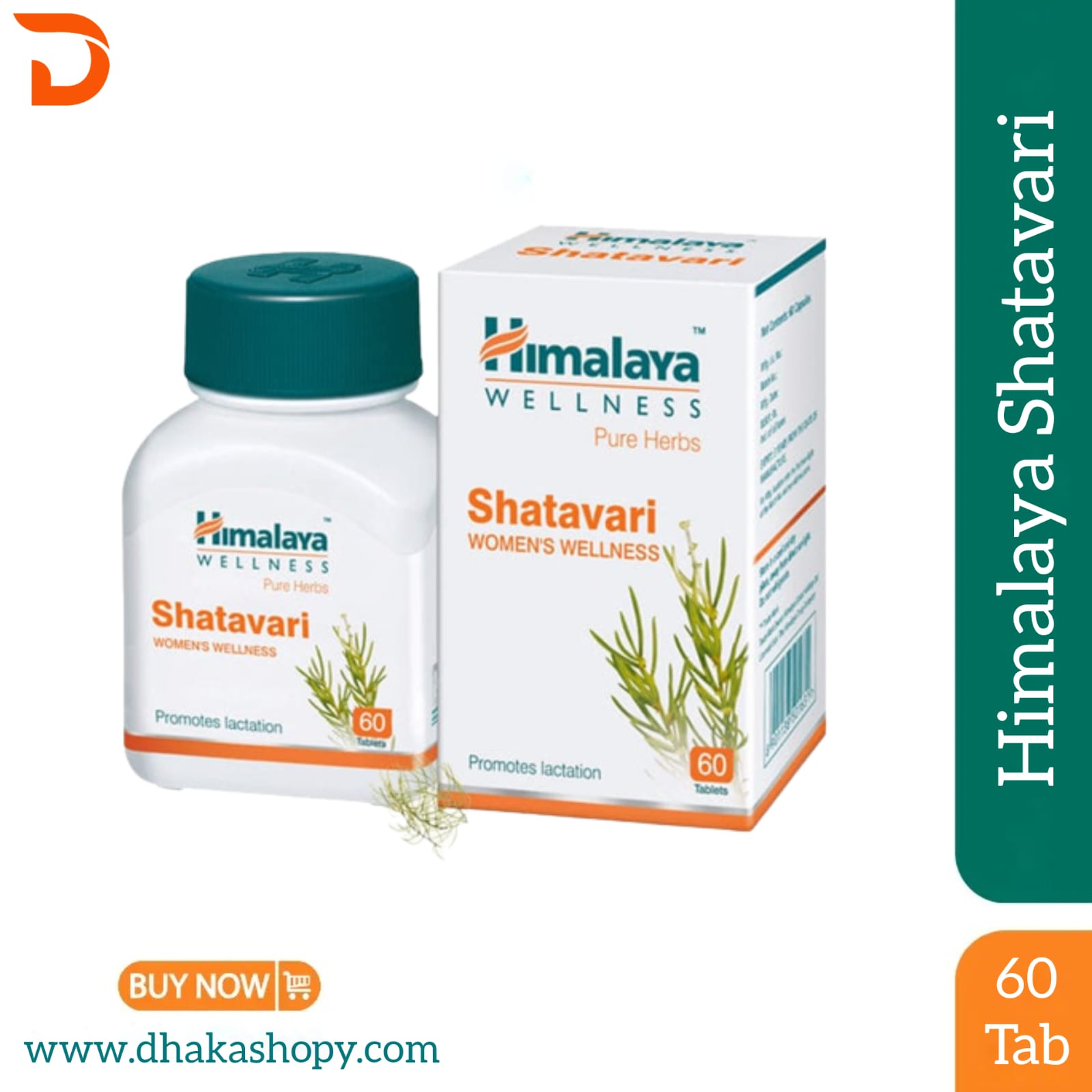 Himalaya Shatavari 60ps Tablets