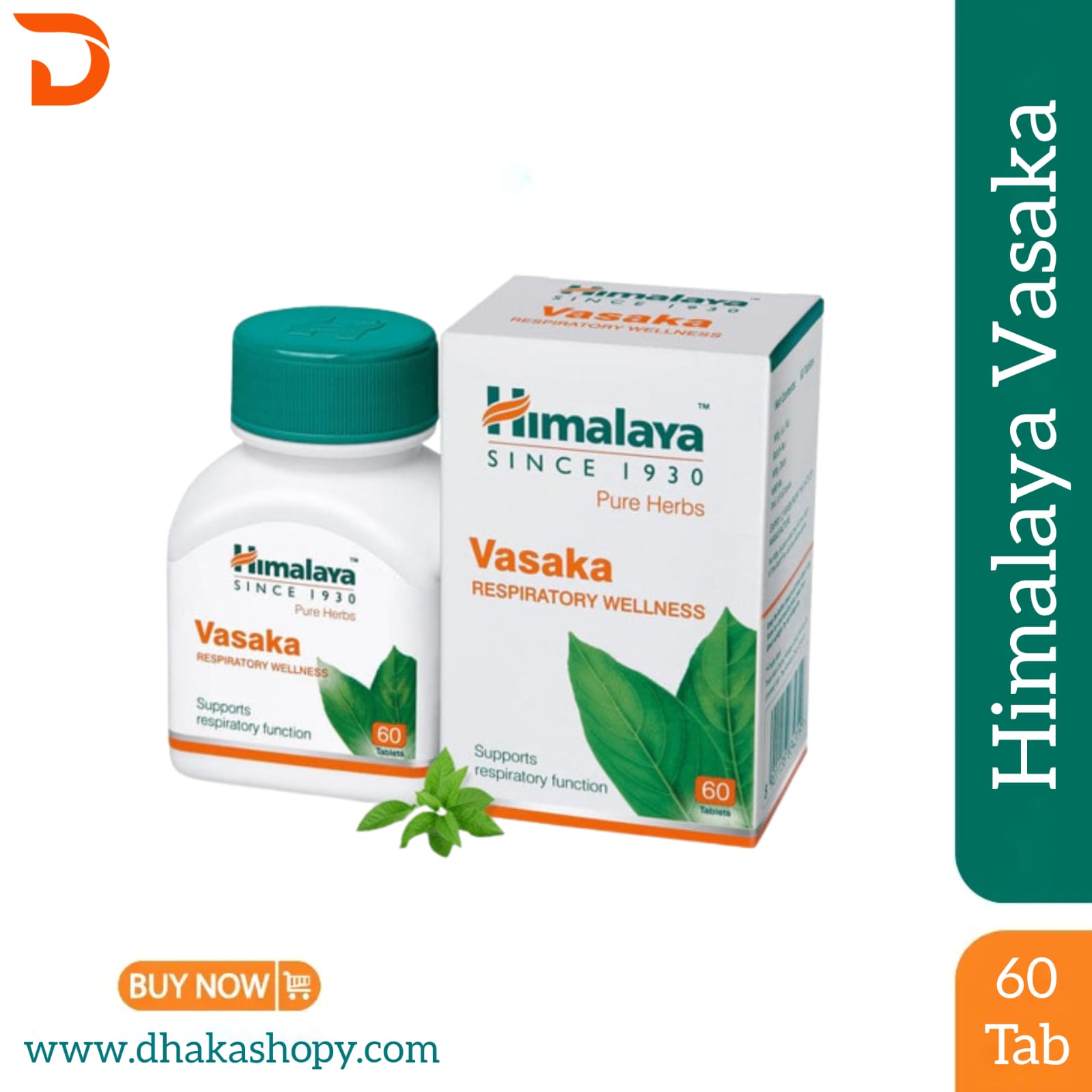 Himalaya Vasaka Tablets 60ps